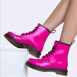 Dr. Martens Pink Boots